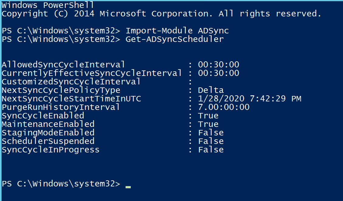 Ad Sync Powershell Azure AD Connect Sync PowerShell Komutu - Hakan Uzuner
